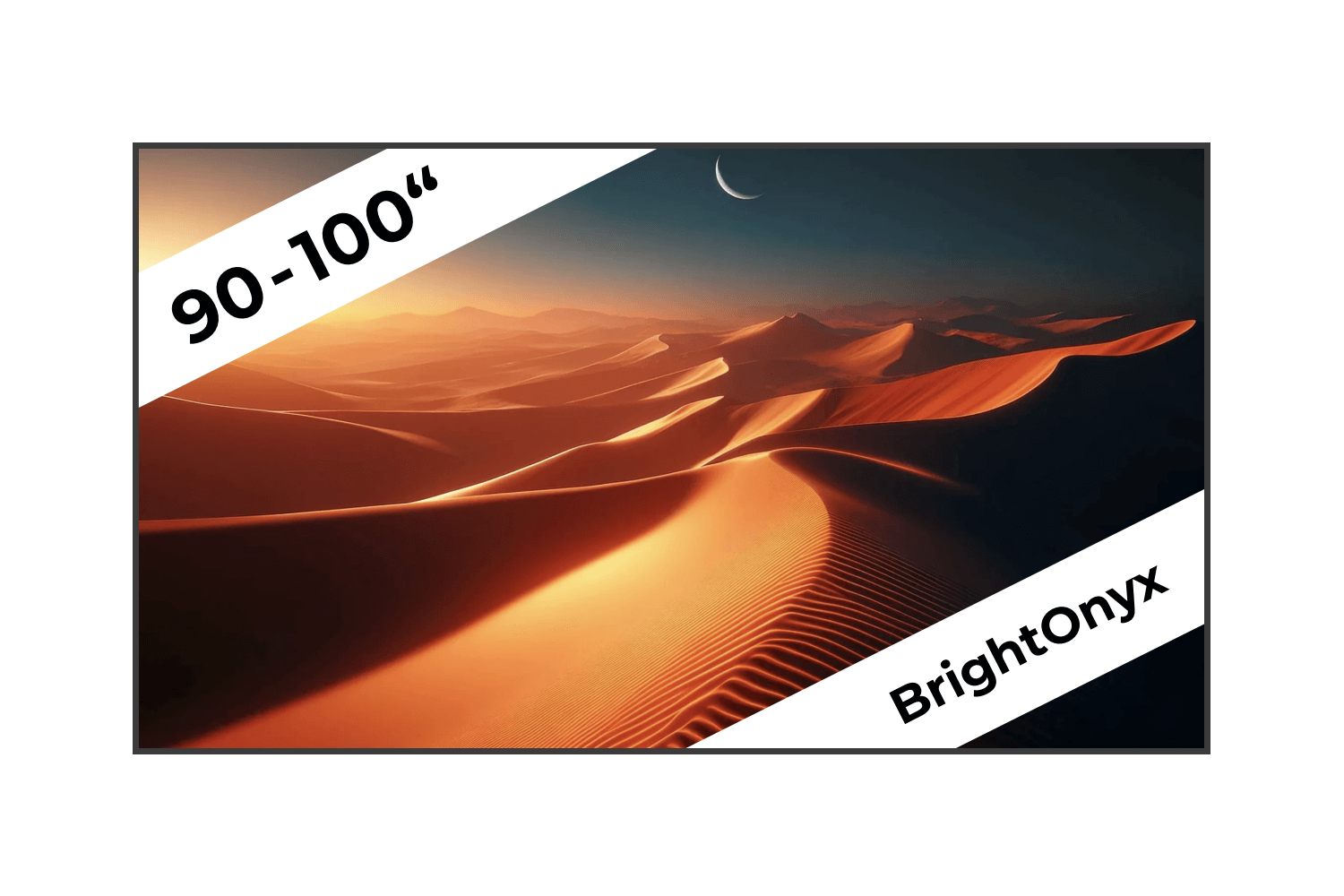 celexon BrightOnyx UST Hochkontrast Rahmenleinwand für Laser TVs celexon BrightOnyx UST Hochkontrast Rahmenleinwand für Laser TVs