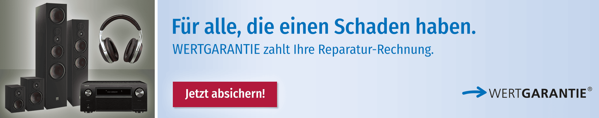 Wertgarantie Banner