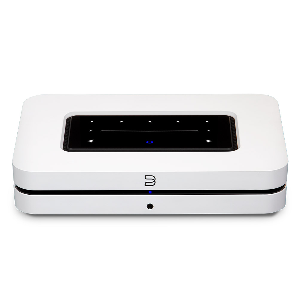 NODE_WHT_Front-Top Bluesound NODE (N130) (2021)