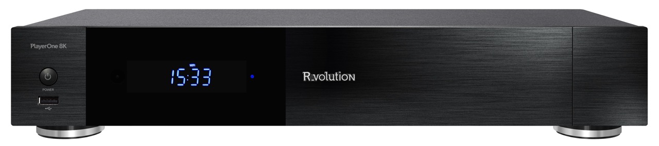 Gross-R_Volution-PlayerOne-8K-Front-Top-Screen-4602x1024 Rvolution PlayerOne 8K | High-End Netzwerk Mediaplayer und Medienserver